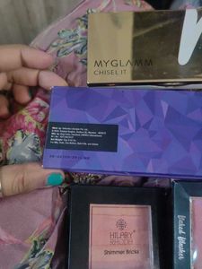 MyGlamm, SUGAR, Mars &amp; Hilary Rhoda Makeup Lot