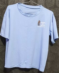 lightweight Sky Blue T-shirt