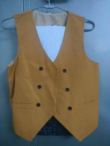 Men's Plaid Suit Jacket &amp; Vest Set