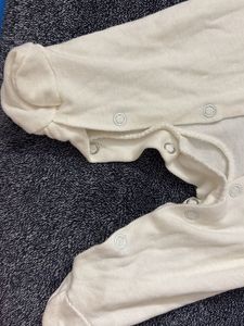 Baby Girls Cream Romper