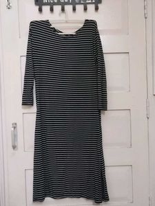 Striped Midi Dress