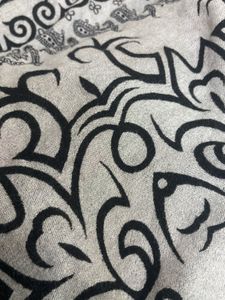 Stylish Grey &amp; Black Printed Dupatta