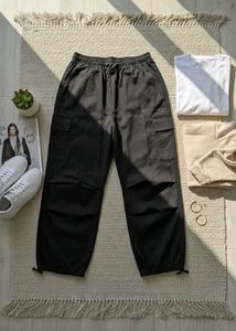 Black Cargo Pants - Trendy and Stylish