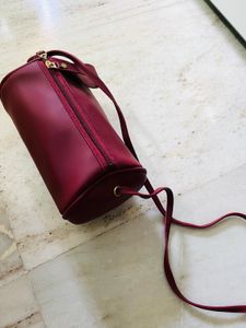 Red Barrel Bag