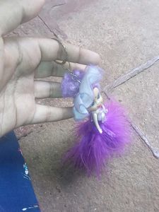 Purple Doll Keychain
