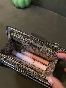 Authentic Guess Black Clutch Bag