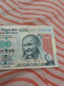 1000 Rs Note