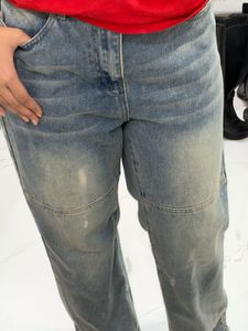Light Wash Wide Leg Jeans