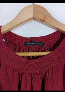 Maroon Top