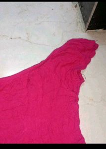 Smocked Off-Shoulder Crop Top