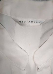 Classic White Button-Up shirt
