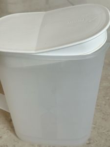 Frosted Pitcher with Lid