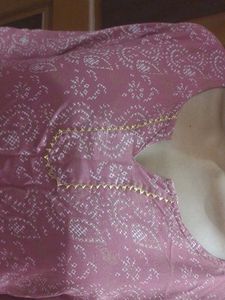 Pink Paisley Print Top