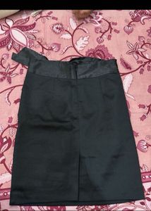 Chic Black Tiered Skirt