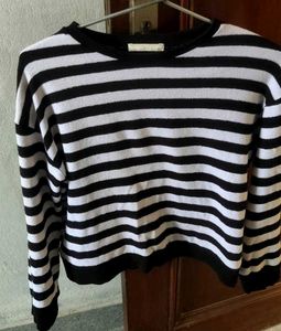 Striped Pullover Sweater