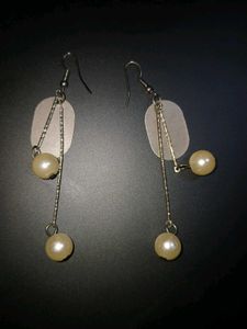 Elegant Pearl Drop Earrings