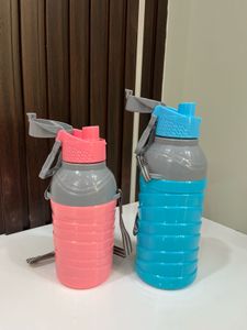 Set of 2 School Water Bottles