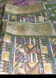 Ethnic Printed Saree