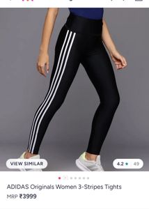 Adidas Three Stripe Leggings
