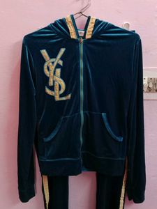YSL Velvet Track Suit For Winter
