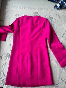 Hot Pink Mini Dress for vacation/ brunch/ classy