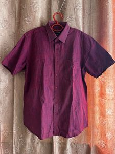 Men's Short Sleeve Button-Up Shirt