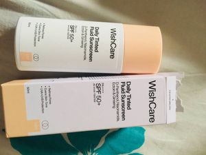 WishCare😍Niacinamide &amp; Tinted Sunscreens