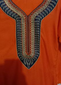 Orange Kurti