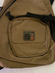 Unisex Brown Sling Bag