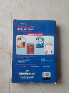 T.S. Grewal Double Entry Book Keeping Class XI