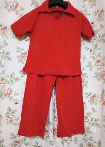 Retro Red Co-ord Set