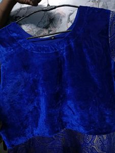 Elegant Royal Blue🆕🎁 Ethnic Gown
