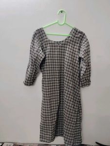 Chic Plaid Mini Dress