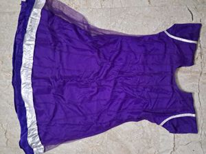 Beautiful Purple Kurta Set with Embellishments