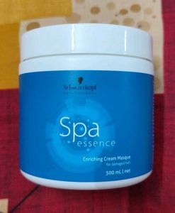 Schwarzkopf Spa Essence Cream Masque