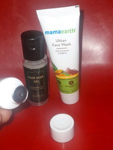 Mamaearth Combo Of Face Wash N Aloevera Gel