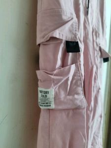 Stylish Pink Cargo Pants