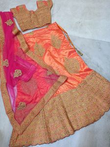 Girls Kids Lehenga