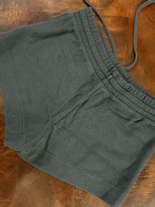 Comfortable Waffle Knit Shorts