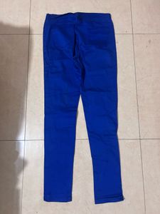 Royal Blue Skinny Fit jeggings