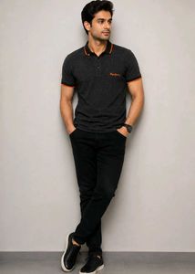 Pepe Jeans Dark Grey Polo Shirt