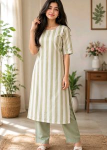 Striped Kurta for Women