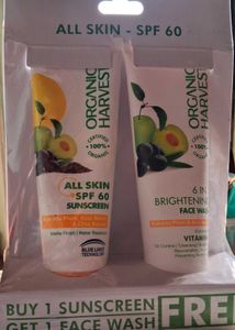 Organic Harvest All Skin Spf 60 Sunscreen 🧴