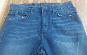 Trendy Men's Navy Blue Jean