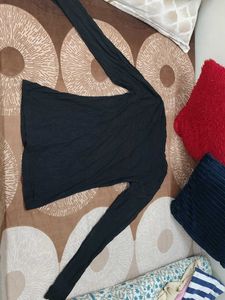Classic Black Long Sleeve Top