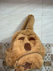 Cute Plush Capybara Backpack