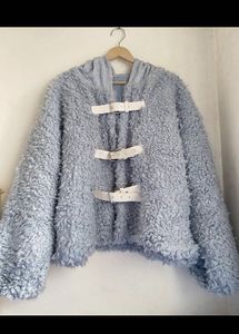 Cozy Faux Fur  &amp; Blue jacket COMBO