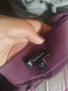 Van Heusen Classic Burgundy Trousers