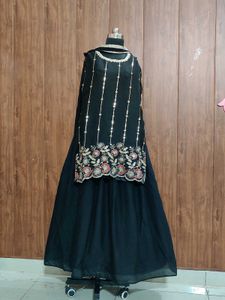 Elegant Black Lehenga Choli