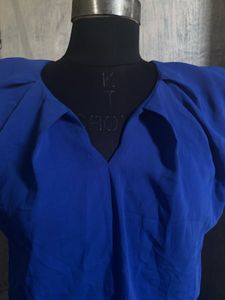 Vibrant Royal Blue Sleeveless Top